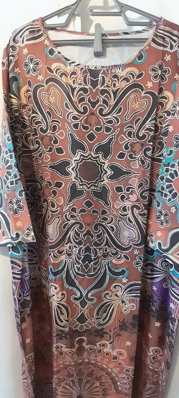Vestido longo estilo kaftan/boho, Tamanho 5XL – photo 4